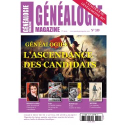 Généalogie Magazine n° 359...