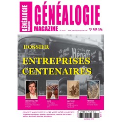 Généalogie Magazine N° 355-356