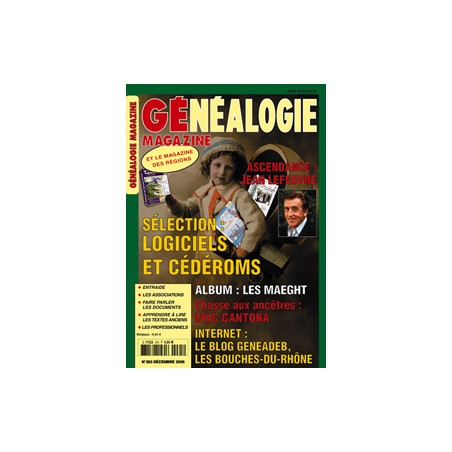 Généalogie Magazine n° 265 - décembre 2006