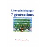 Livre généalogique 7 générations