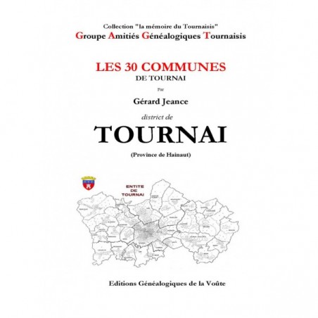 Dictionnaire généalogique des habitants du district de Tournai