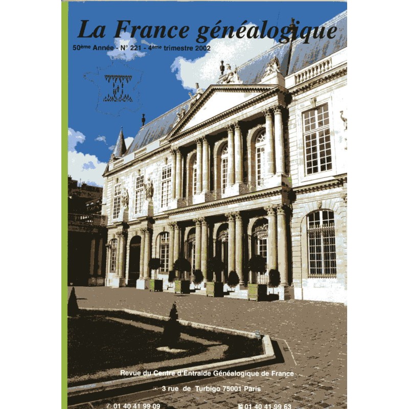 La France Généalogique N° 221