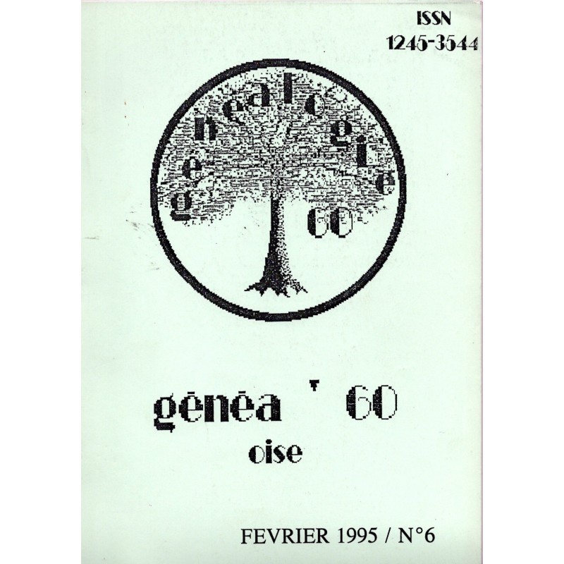 Généa'60 N° 6