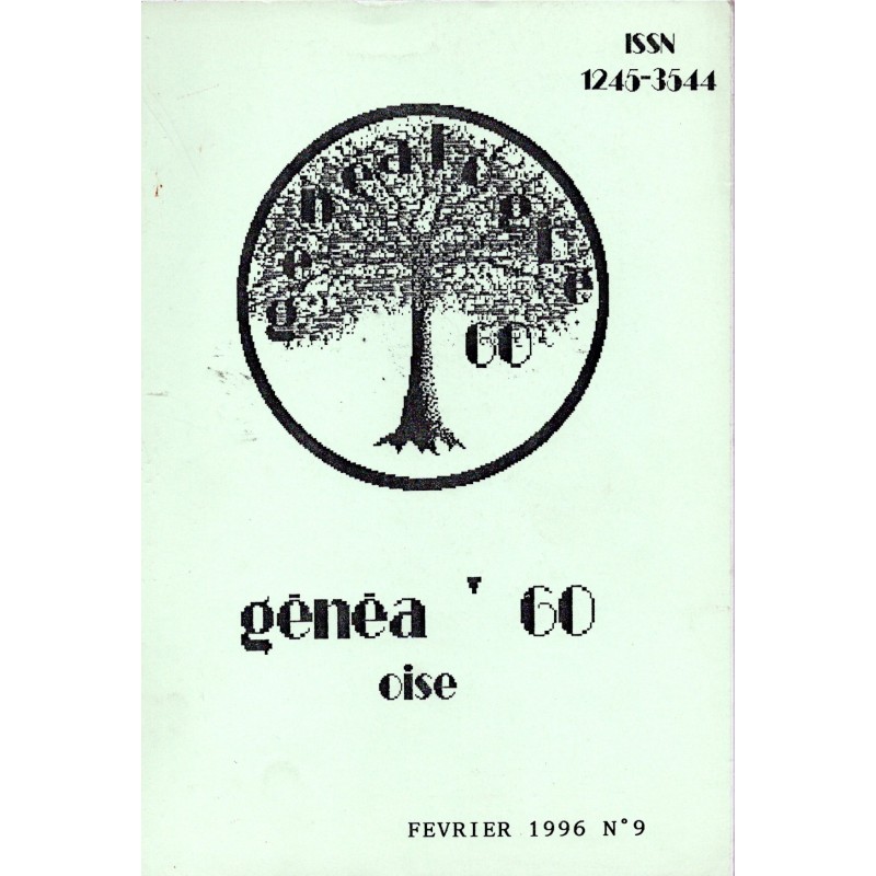 Généa'60 N° 09