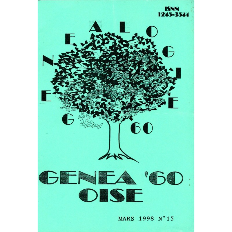 Généa'60 N° 15