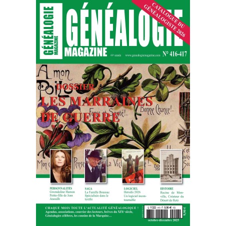 Généalogie Magazine N° 416-417 - Version Numérique