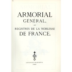 Armorial général ou...