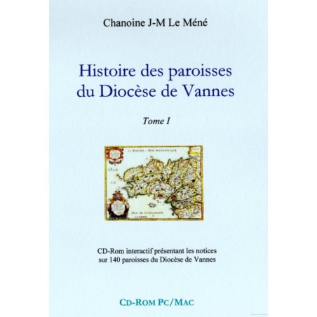 Histoire des paroisses de Vannes Tome 1, Cd-Rom
