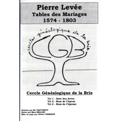Pierre Levée - Tables des...