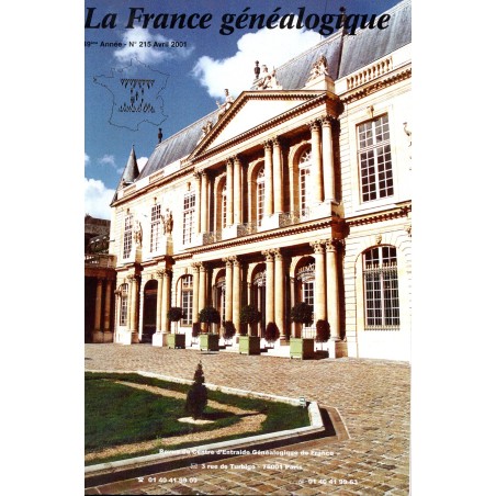 La France Généalogique N° 215 - avril 2001