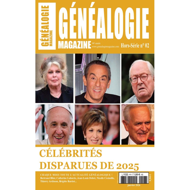 Généalogie-Magazine Hors-série N° 02 - Version Numérique