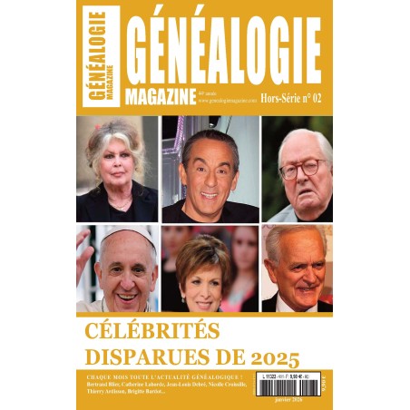 Généalogie-Magazine Hors-série N° 02 - Version Numérique