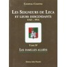 Les seigneurs de Leca et leurs descendants : 1342-1914