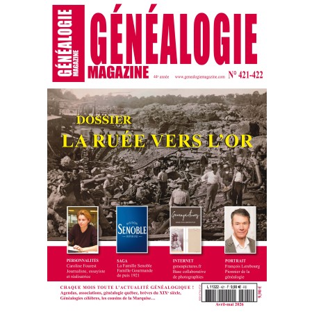 Généalogie Magazine N° 421-422