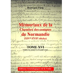 Mémoriaux de la chambre des...