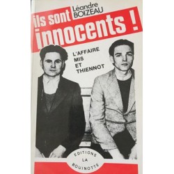 Ils sont innocents !...