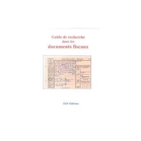 Guide de recherche dans les documents fiscaux