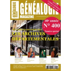 Généalogie Magazine N° 400 - Version numérique