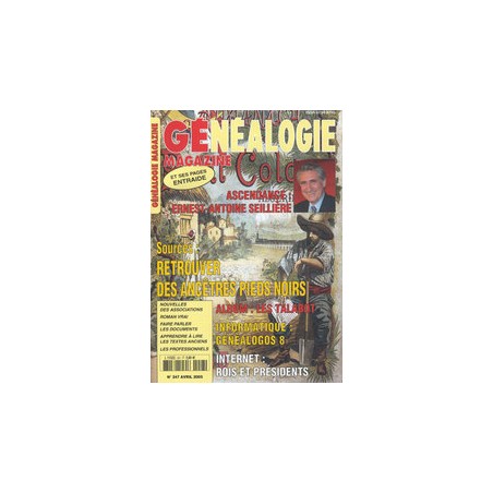 Généalogie Magazine N° 247 - Avril 2005