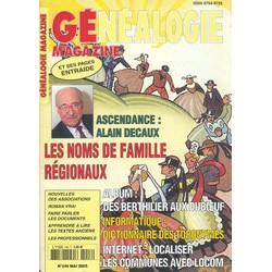 Généalogie Magazine N° 248...