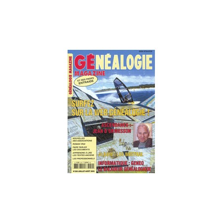 Généalogie Magazine N° 250 - Juillet-Août 2005