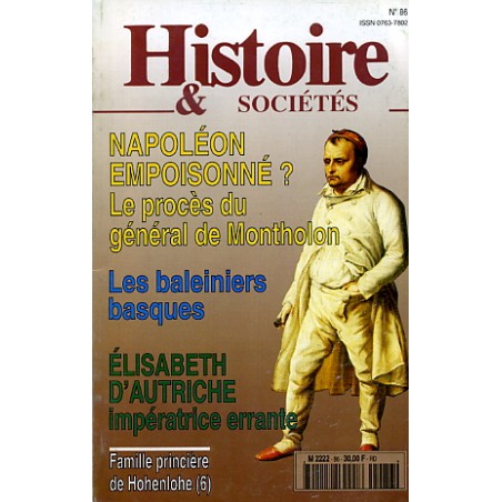Histoire & Sociétés n° 86