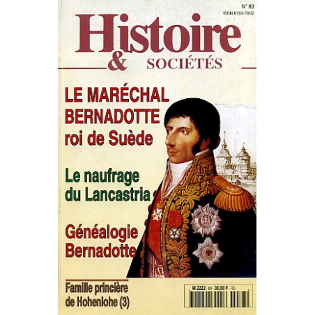 Histoire & Sociétés n° 83