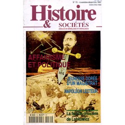 Histoire & Sociétés n° 70