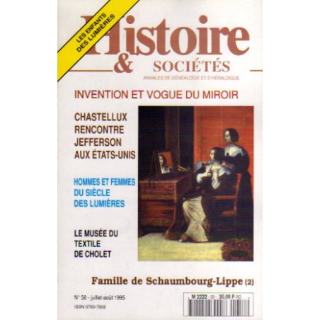 Histoire & Sociétés N° 58