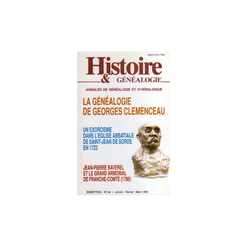 Histoire & Généalogie N° 44