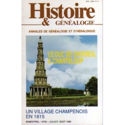 Histoire & Généalogie N° 30