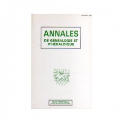 Annales de Généalogie et...
