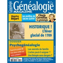 Généalogie Magazine N° 277...