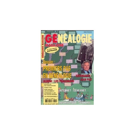 Généalogie Magazine N° 239 - Juillet Août 2004