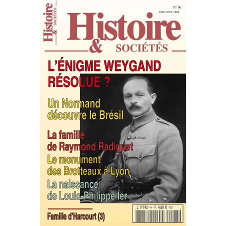 Histoire & Sociétés N° 96