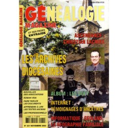 Généalogie Magazine n° 231...