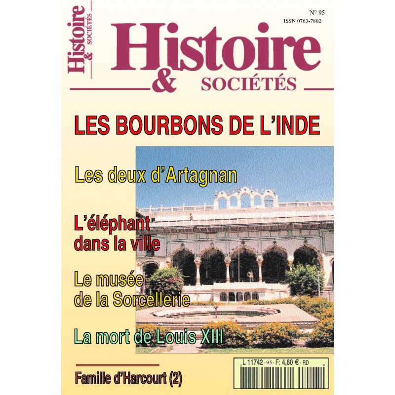 Histoire & Sociétés N° 95