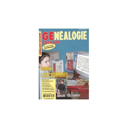 Généalogie Magazine n° 236 - Avril 2004