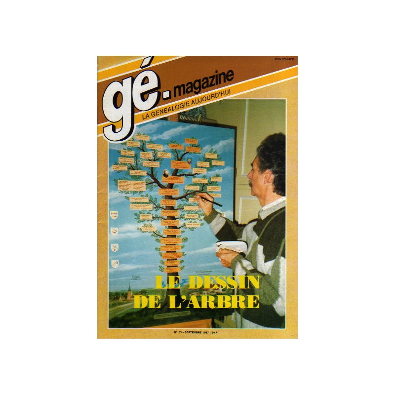 Généalogie Magazine n° 053 - septembre 1987