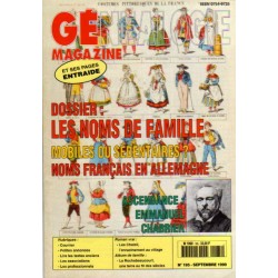 Généalogie Magazine n° 185...