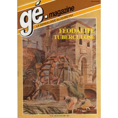 Généalogie Magazine n° 052 - juillet-août 1987