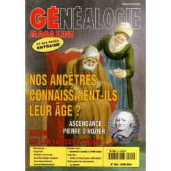 Généalogie Magazine n° 205...