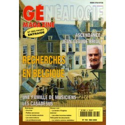 Généalogie Magazine n° 193...