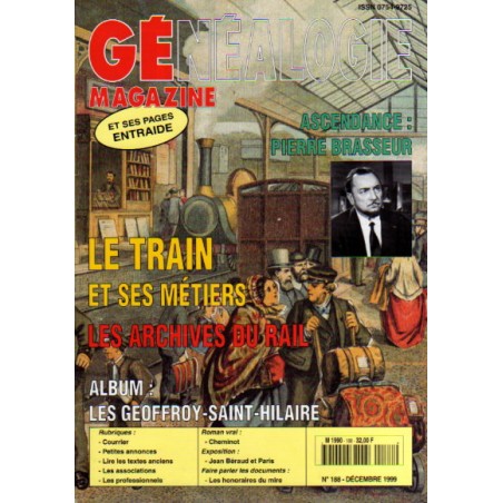 Généalogie Magazine n° 188 - décembre 1999