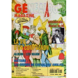 Généalogie Magazine n° 148...