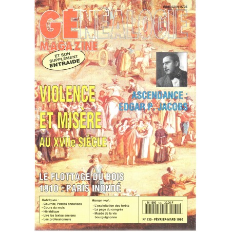 Généalogie Magazine n° 135 - février/mars 1995