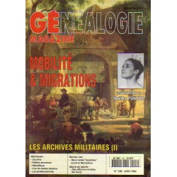 Généalogie Magazine n° 128...