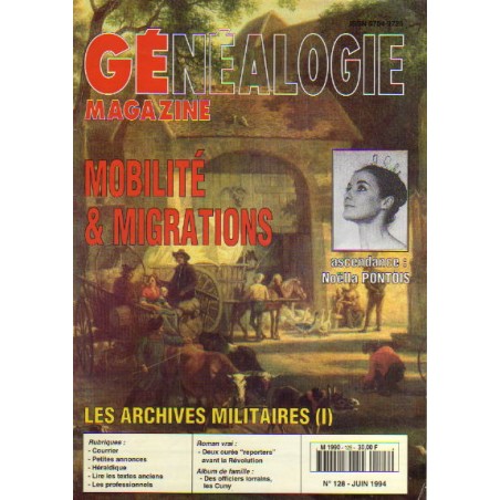 Généalogie Magazine n° 128 - juin 1994