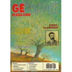 Généalogie Magazine n° 118...
