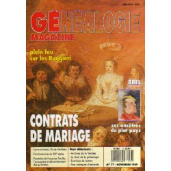 Généalogie Magazine n° 077...